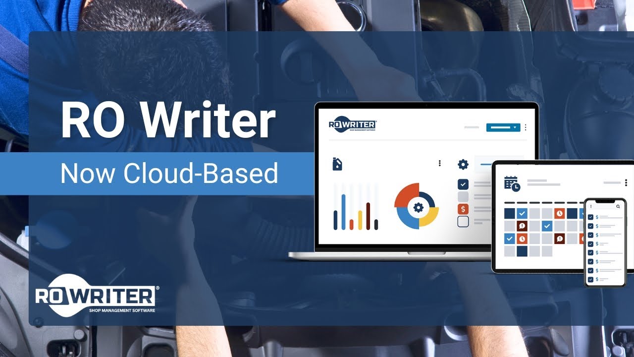 RO Writer Shop Management Software - Now Cloud-Based