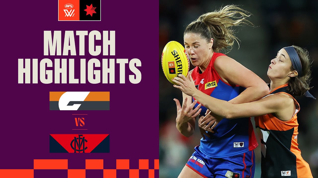 GWS Giants v Melbourne Highlights | Round 2, 2023 | AFLW