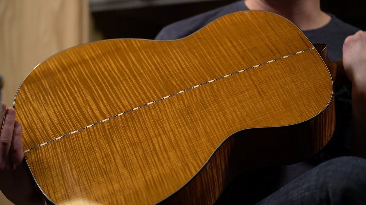 Bourgeois OMS Victorian Aged Tone Curly Maple | Midwood Guitar Studio