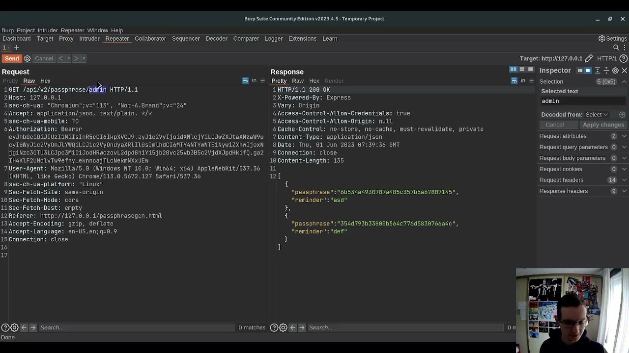11. SQL Injection / Hacking DVWS with Burp Suite