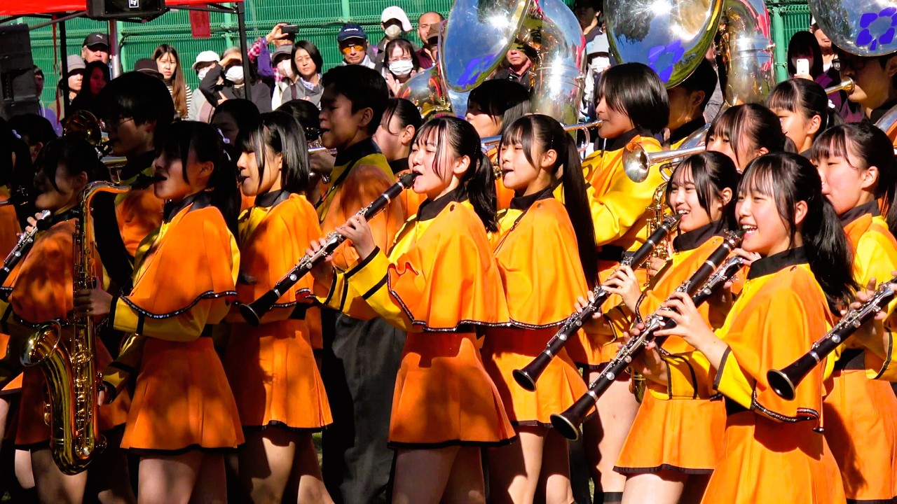 May it reach the world. 🍊121th Kyoto Tachibana SHS Band ♪