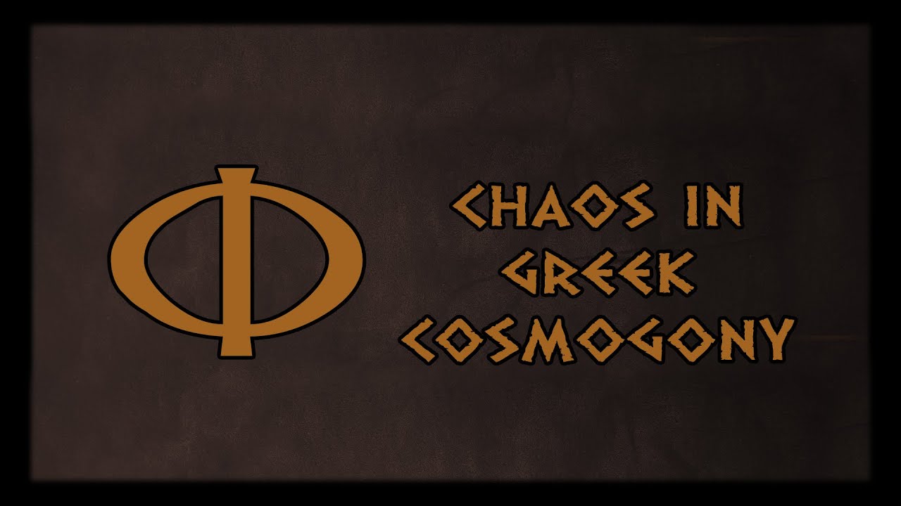 Chaos in Greek Cosmogony
