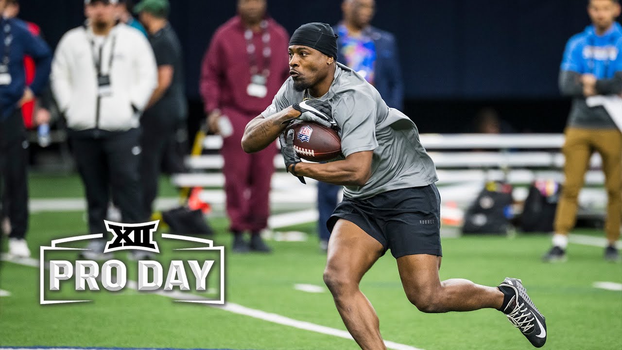 Best of RB Drills | Big 12 Pro Day 2025
