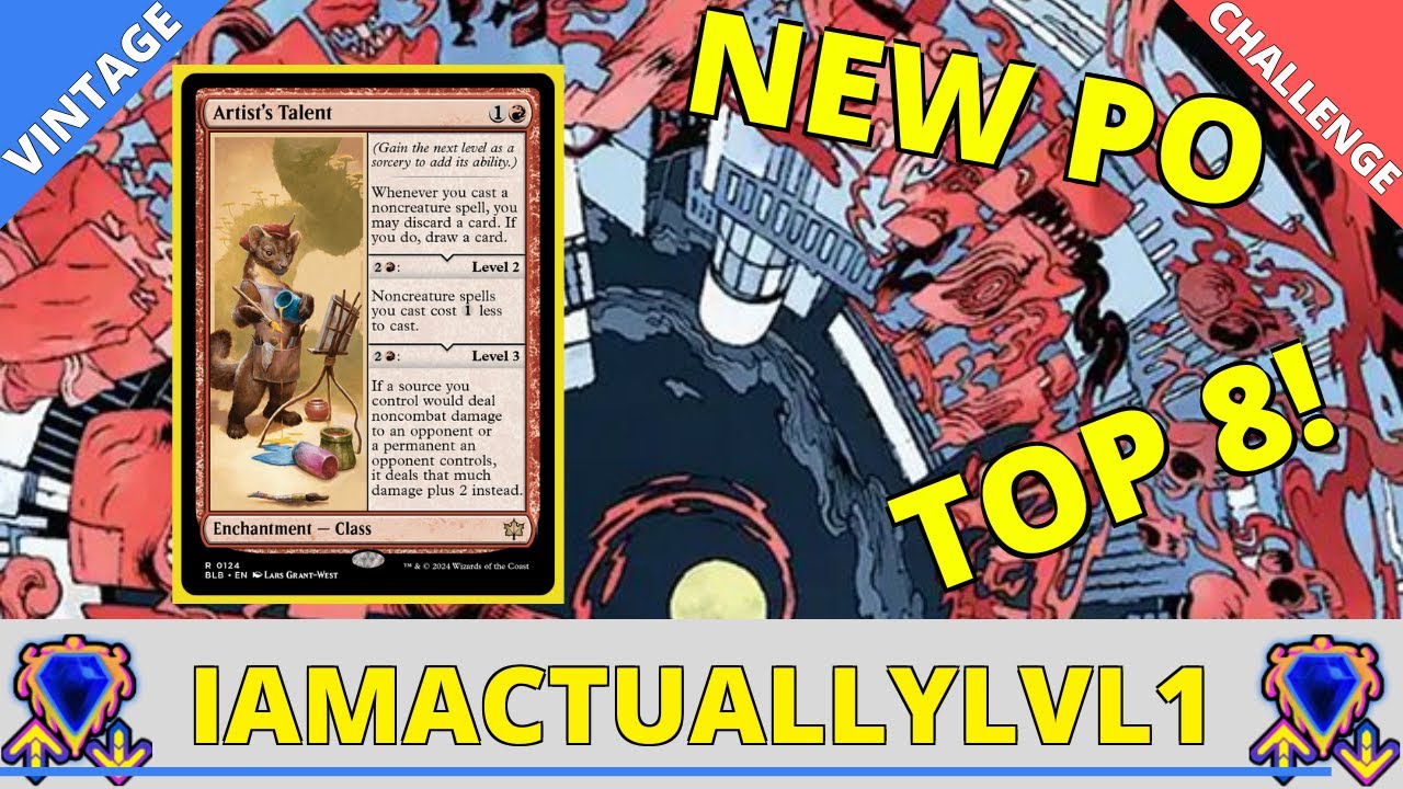 UNDEFEATED Swiss - Top 8 with a NEW Artist's Talent PO deck