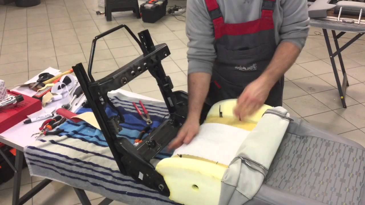 Ülésfűtés. Az utólagos, karbonszálas fűtőlap beszerelése.