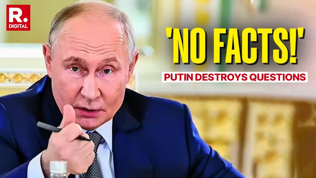 Vladimir Putin Gives Fiery Responses To Questions On Ukraine And Europe | Russia