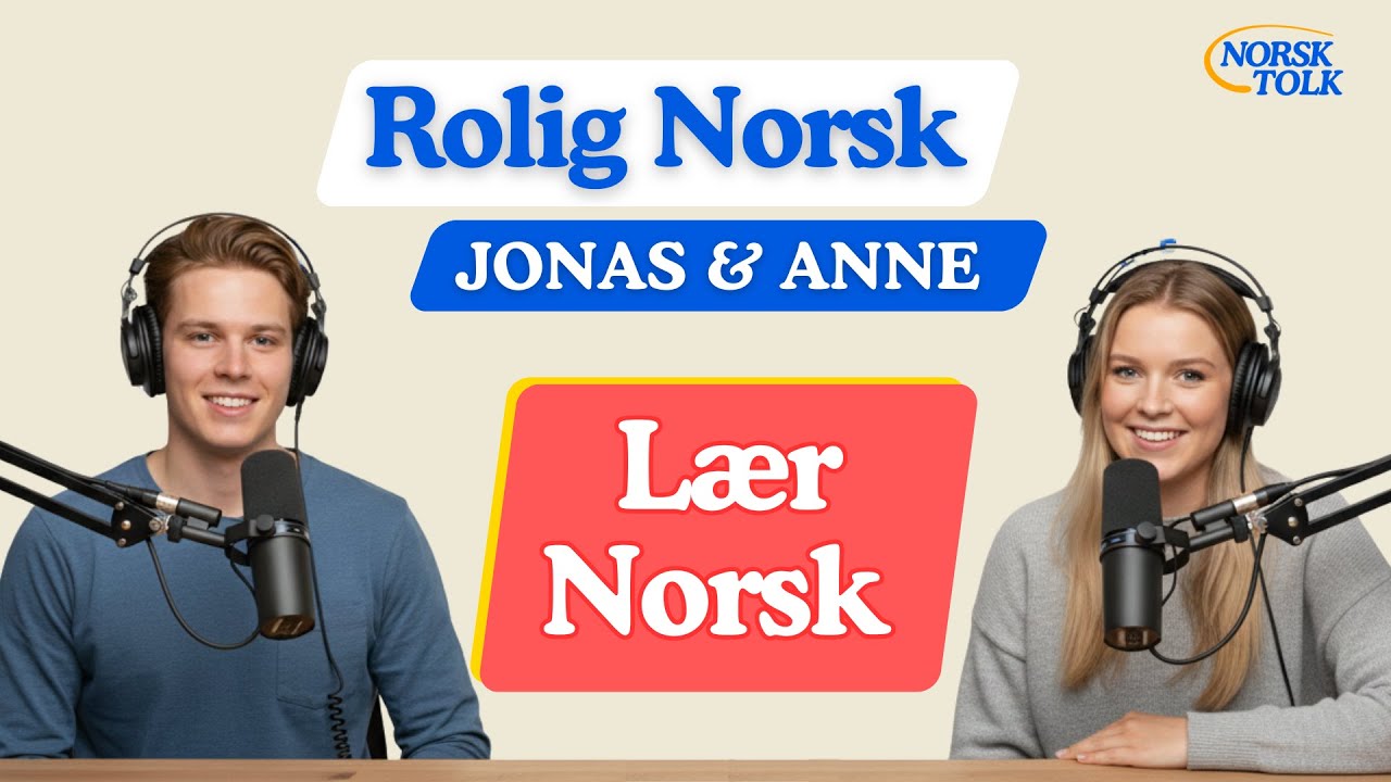Rolig Norsk – lytt og lær norsk i rolig tempo