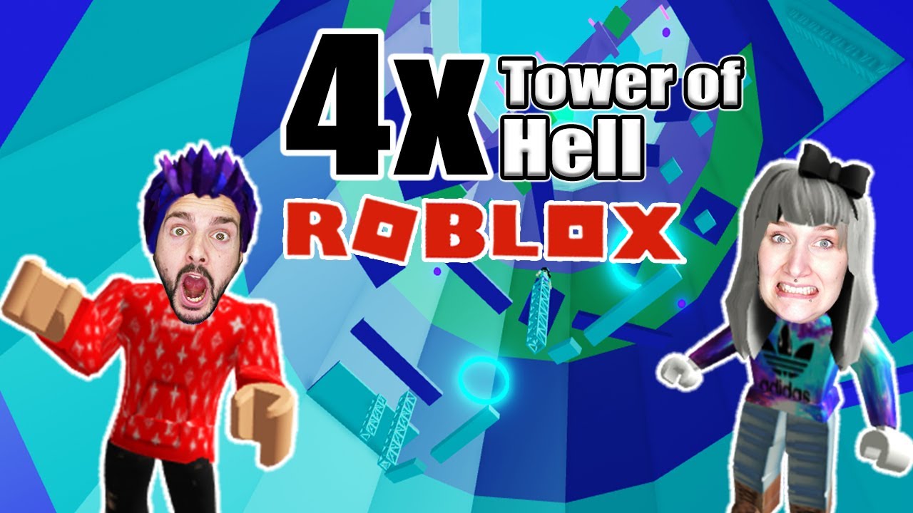 4x LUSTIGE TOWER OF HELL CHALLENGES mit Kaan & Nina