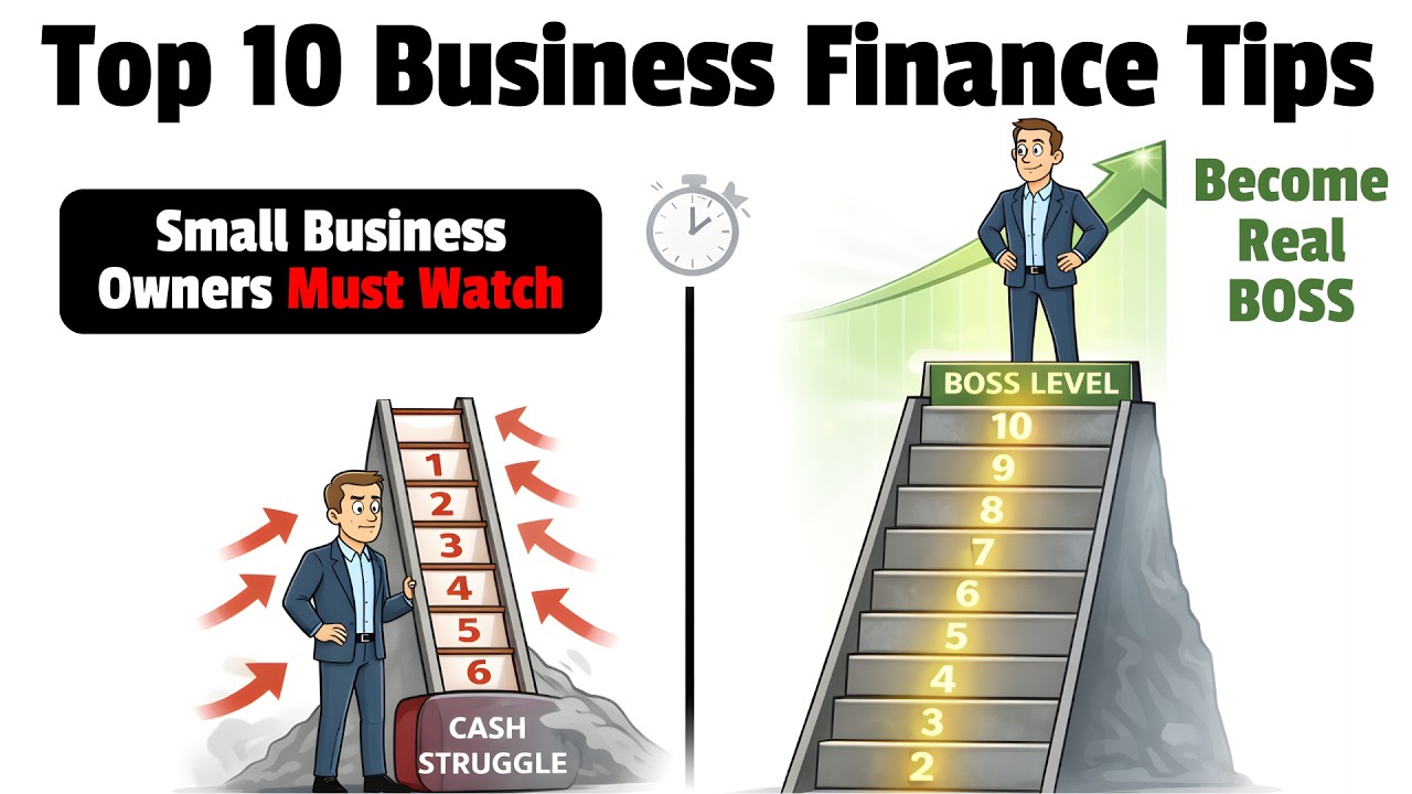 10 Business Finance Tips That Help You Go FROM Broke TO Boss