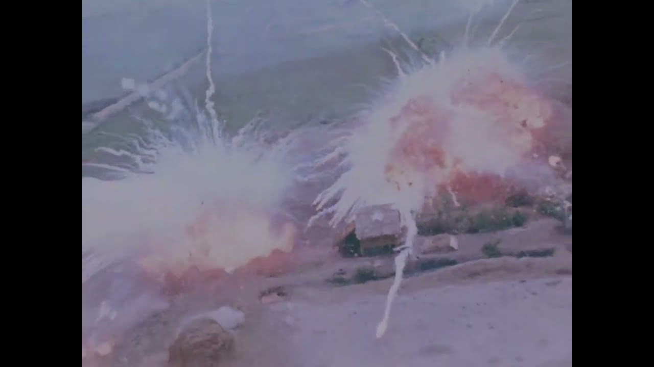 1960s Vietnam War Film 🎞️ Airstrike Mission • 4K 60FPS