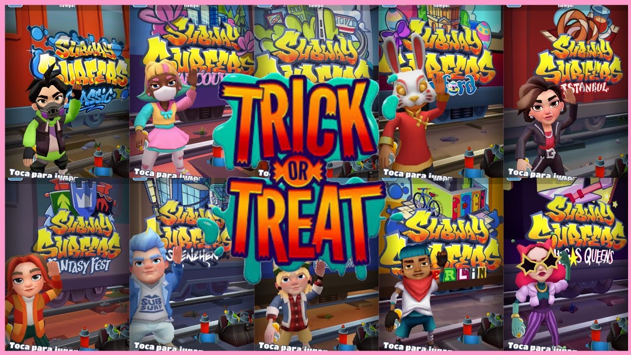All World Tour Subway Surfers Trick or Treat 2024