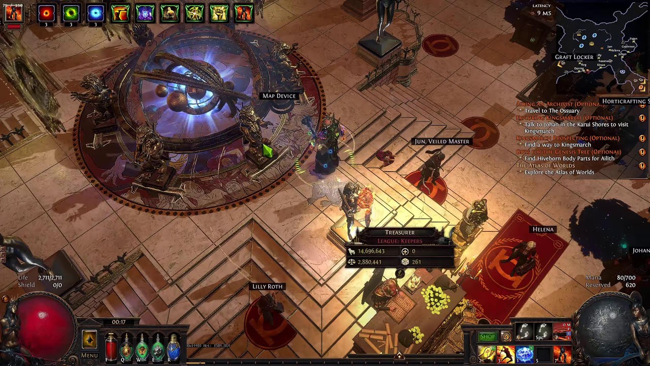 [POE]  (Dual LSFG) Phrecia2.0 Starter Cyclone Test 260207b