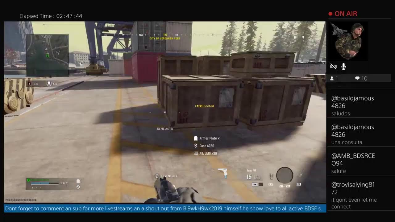 BlackH9wk2019's Live PS4 Broadcast #CODWZ #iDoNotOwnCopyRightsToThisGame