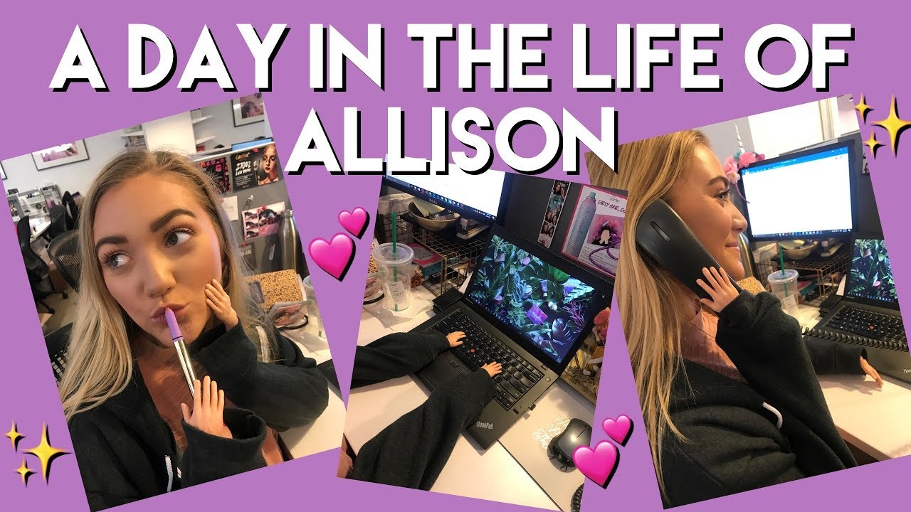 A day in the life of Allison! | tarte talk