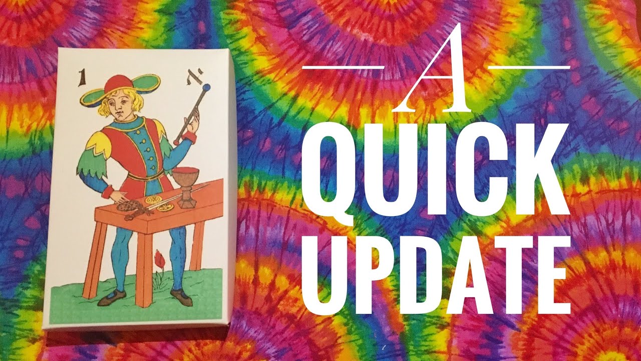 A QUICK UPDATE - Oswald Wirth