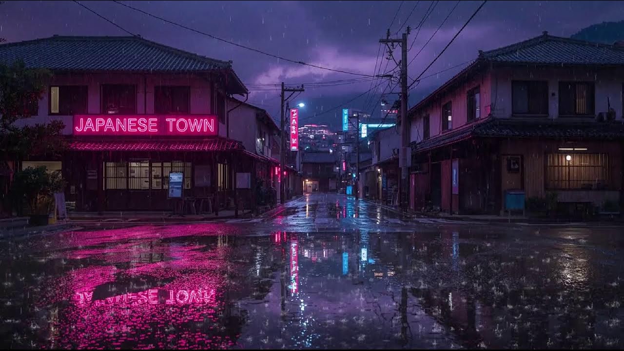 Rainy Night Lofi Mix 🌙 Calm Chillhop Beats to Relax, Study & Sleep #81