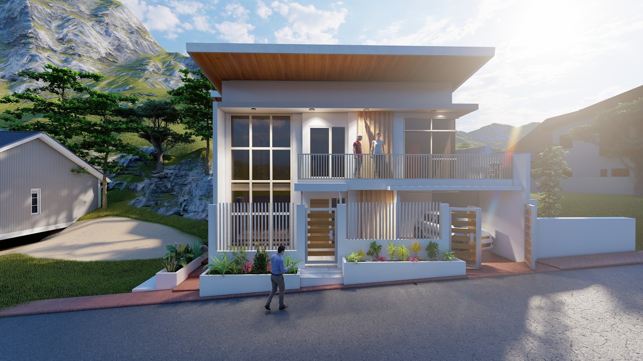 Tabilin Haus EXTERIOR studies - Scheme 02