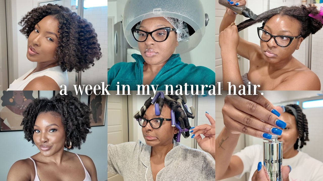 Week In My Natural Hair | Wash Day , Moisturized Hair, Hair Growth Tips, | Kensthetic