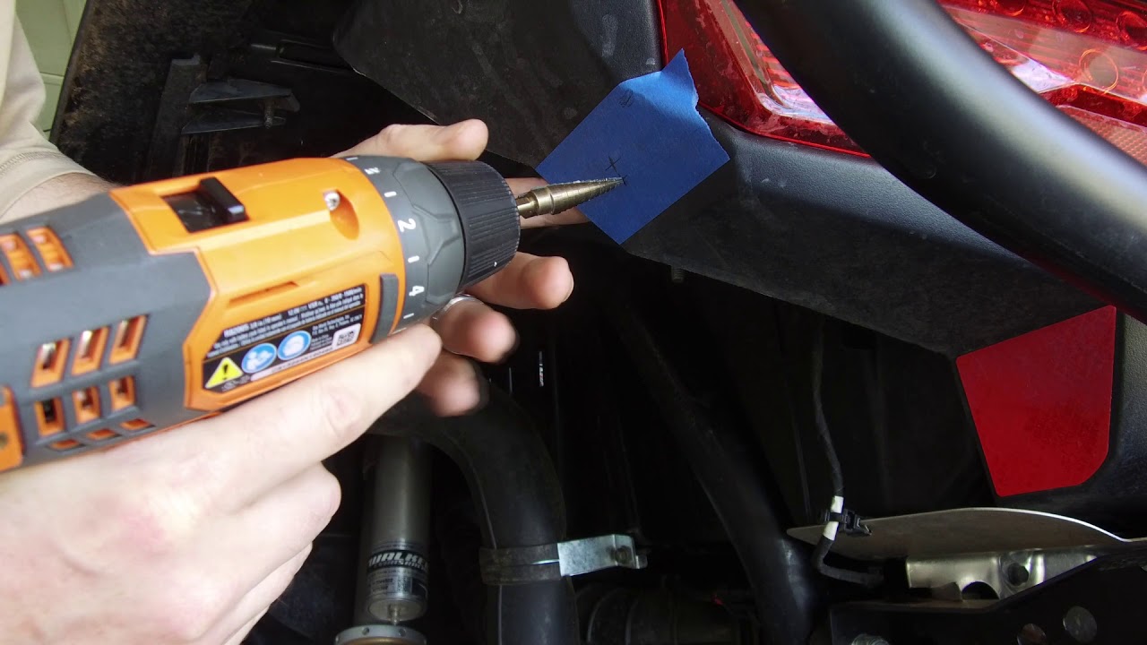 EZ Turn Signals Kit Pt1 on RZR XP1000