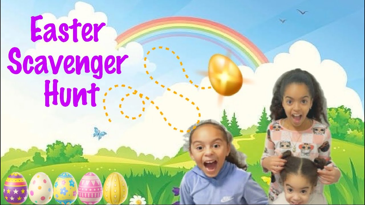 Easter Scavenger Hunt: Golden Egg Surprise