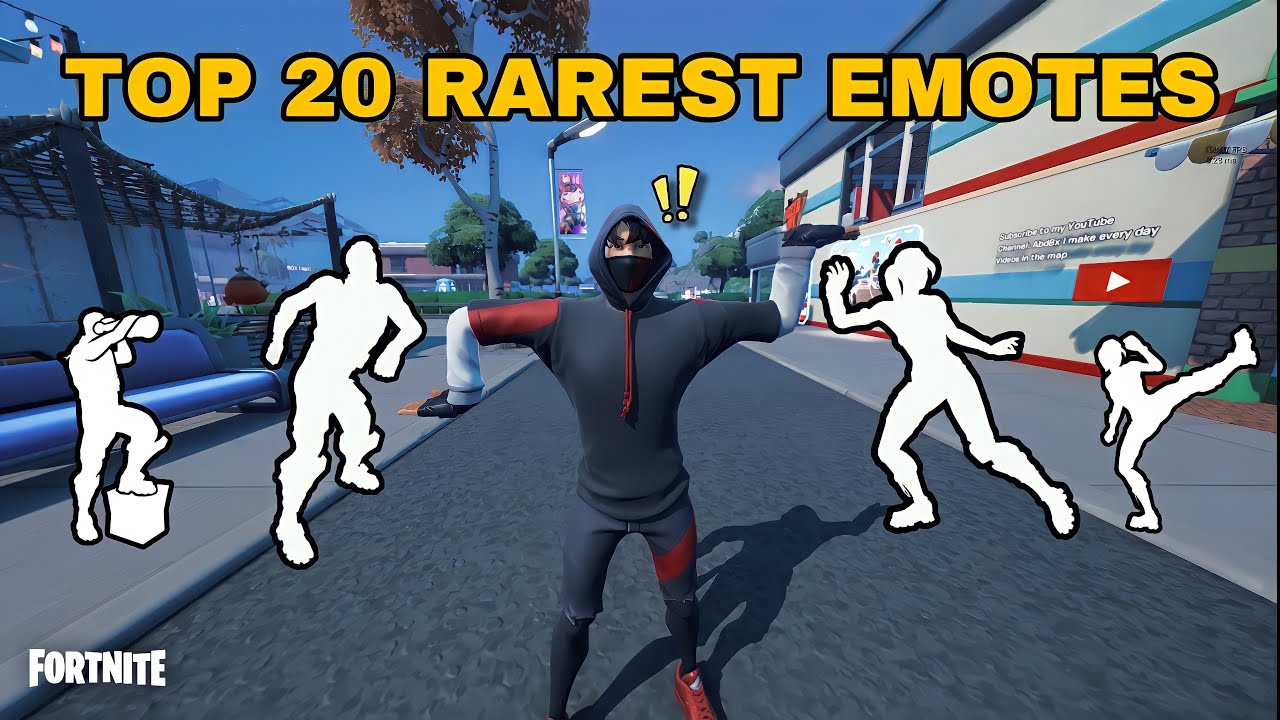 Top 20 Rarest Emotes in Fortnite