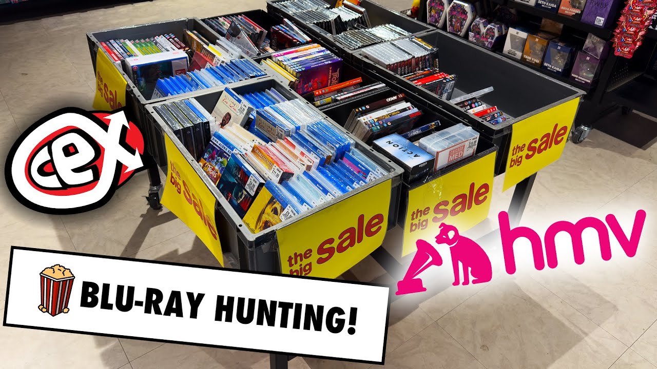 Blu-ray Hunting - HMV BIG SALE BARGAIN BIN BACK AT CARDIFF!!
