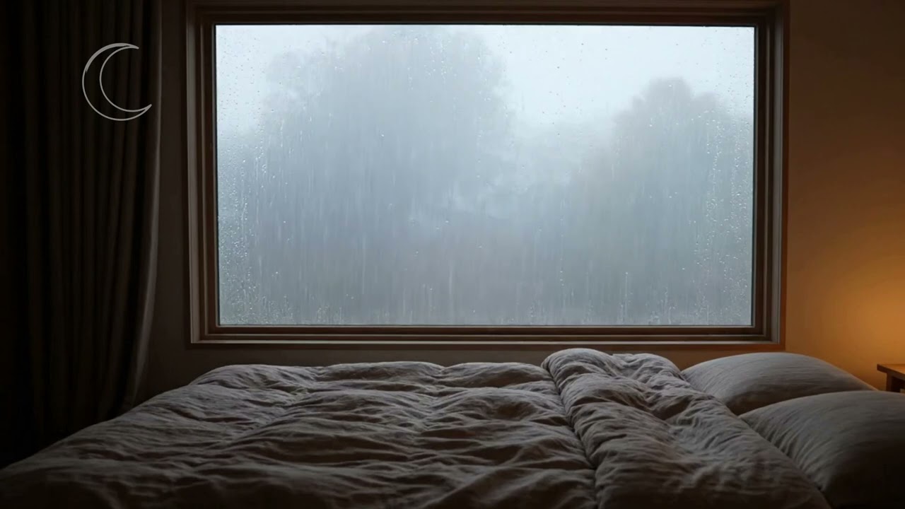 Chuva Aconchegante no Quarto 🌧️🛏️