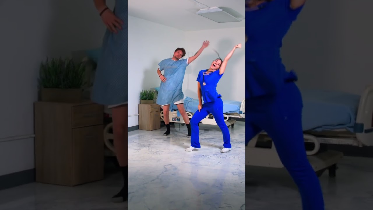 Patients can dance with me, but only if they&rsquo;re healthy enough!  #scrubs #nurses #dance #patients