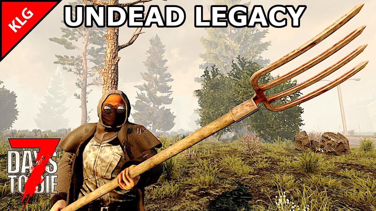UNDEAD LEGACY ► 7 Days To Die ► 14 НОЧЬ ОБОРОНА ОТ ЗОМБИ