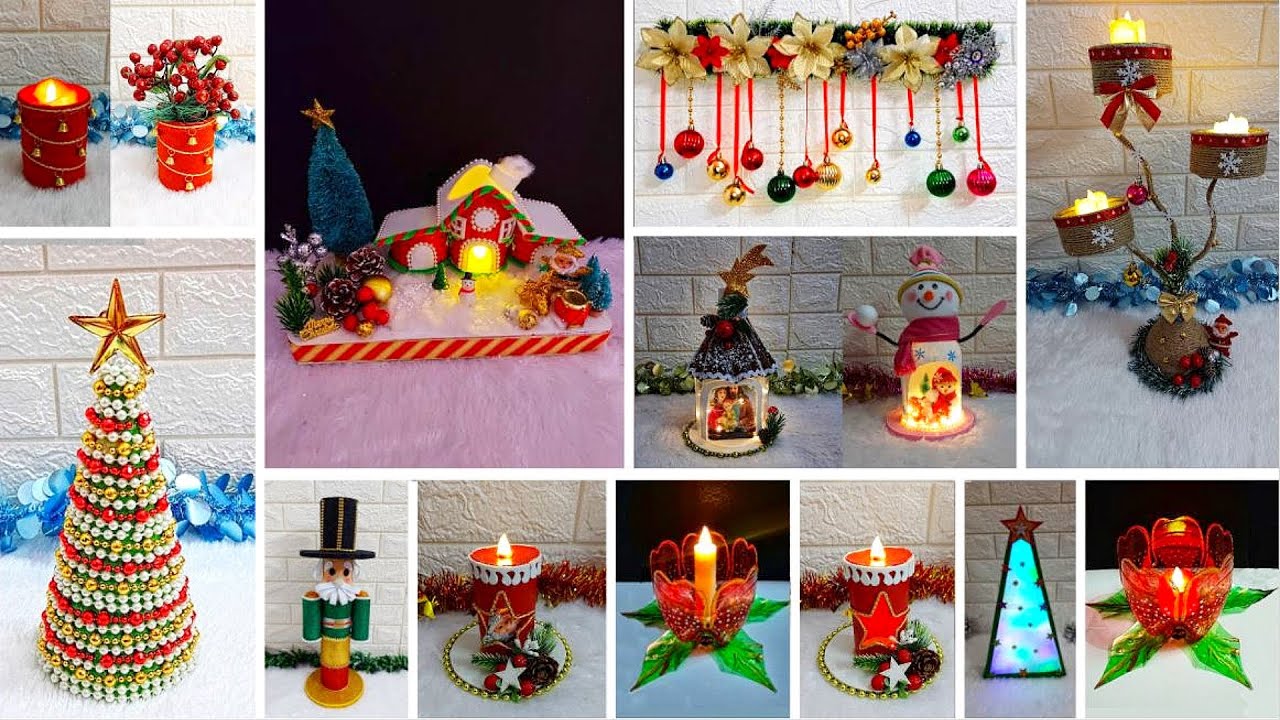 12 Economical handmade Christmas craft idea at home |DIY low budget Christmas craft idea🎄175