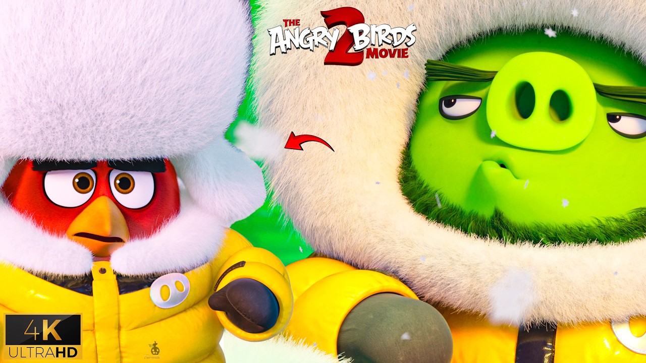 Journey to Eagle Island  | Angry Birds 2 Adventure Scene | 4K.