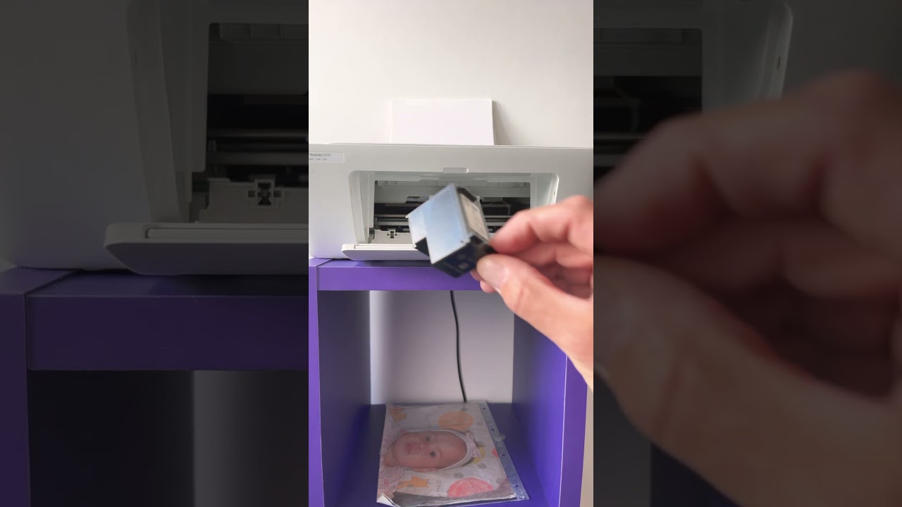 Comment changer une cartouche d&rsquo;encre sur l'imprimante HP Deskjet 2630 ? #imprimante #astuce
