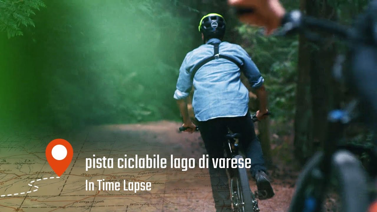CICLABILE DEL LAGO DI VARESE IN TIME LAPSE