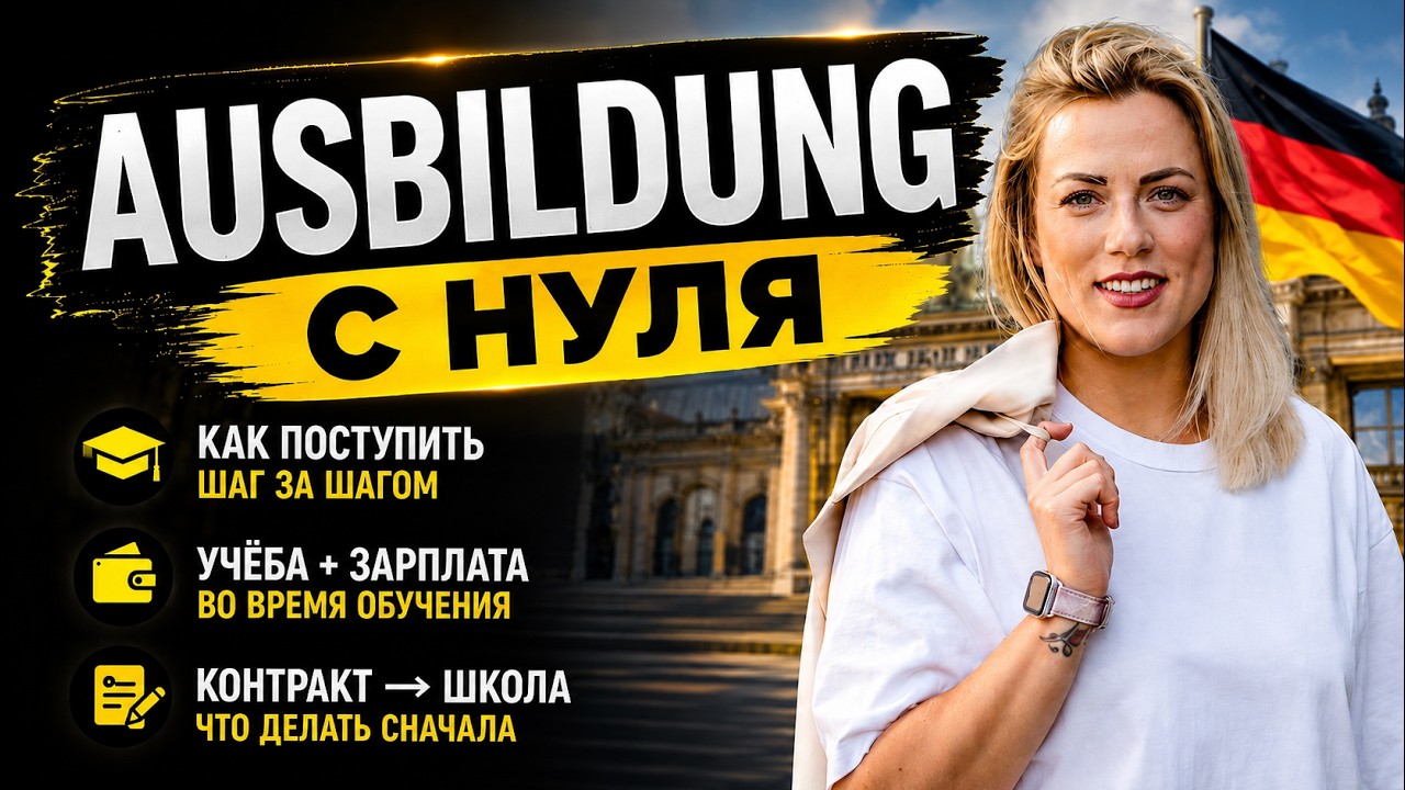Что такое Ausbildung в Германии и как поступить мигранту