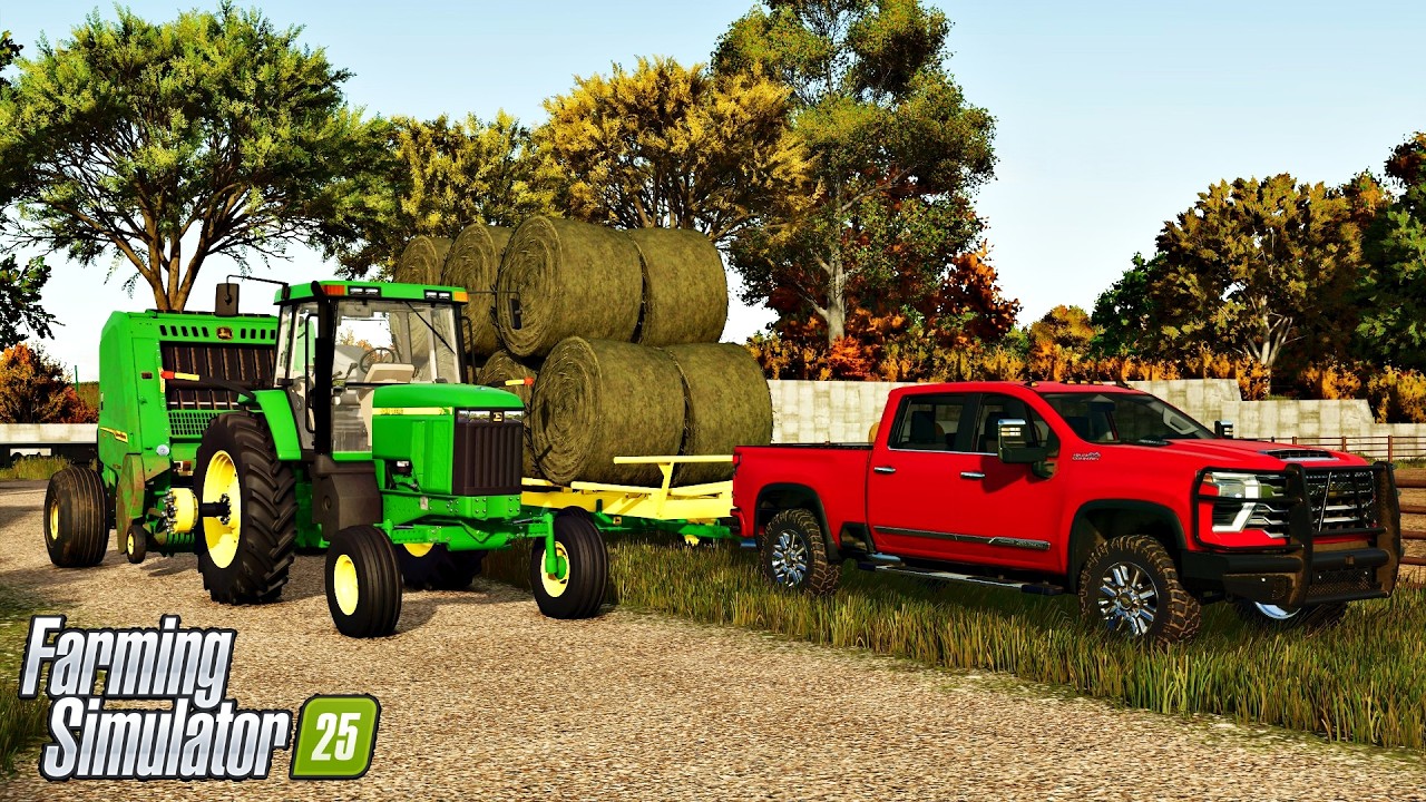 🔴LIVE 🔴WRAPPING UP HAY WORK FOR THE YEAR! | STITZER, WISCONSIN | FARMING SIMULATOR 25