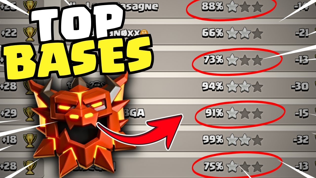 TOP 10 des MEILLEURES BASES HDV17 en 2025 ! | Clash of Clans
