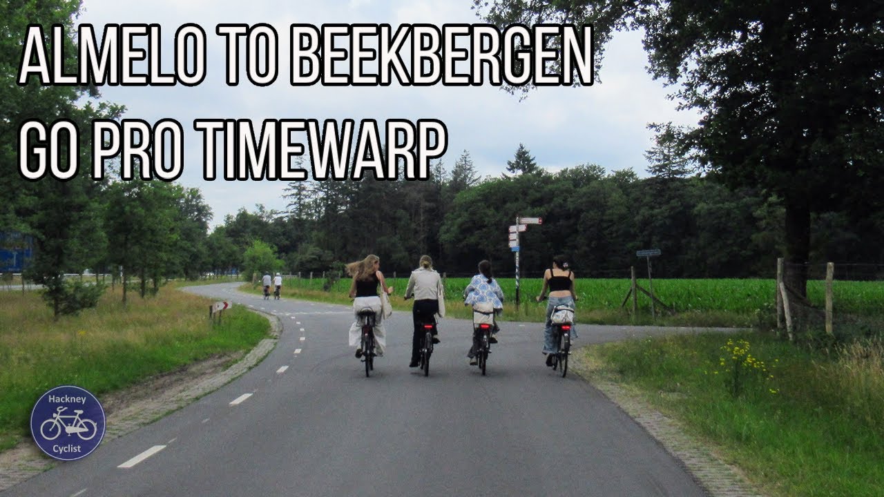 Cycling from Almelo to Beekbergen (GoPro Timewarp footage)