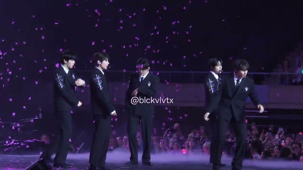 250320 TXT ACT: Promise Ep.2 in Barcelona Over the Moon + Deja Vu + 0X1 = LOVESONG fancam