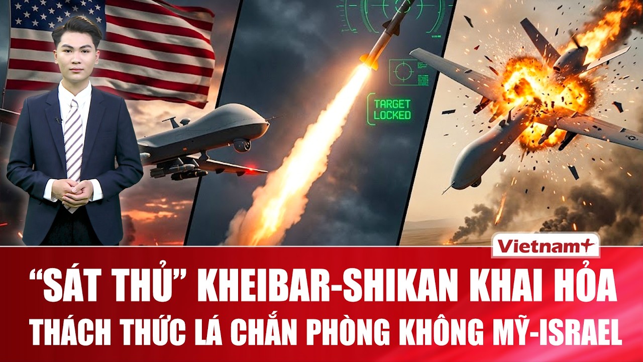 Thời sự Quốc tế sáng 10/03: Tên lửa Iran hạ gục “sát thủ bầu trời” Mỹ, MQ-9 “phơi xác” tại Iran