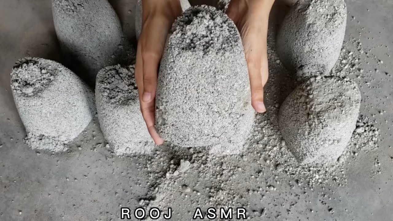 New Texture 🤩 Super Gritty Stoney River Sand // Super Gritty Crunchy sounds // Dry Crumbles/Pouring🤤