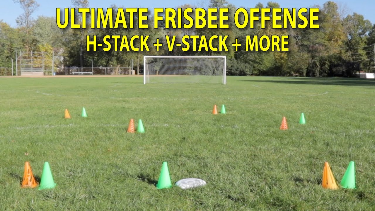 Ultimate Frisbee Offense: V-Stack, H-Stack, Cutting Tips & Skills