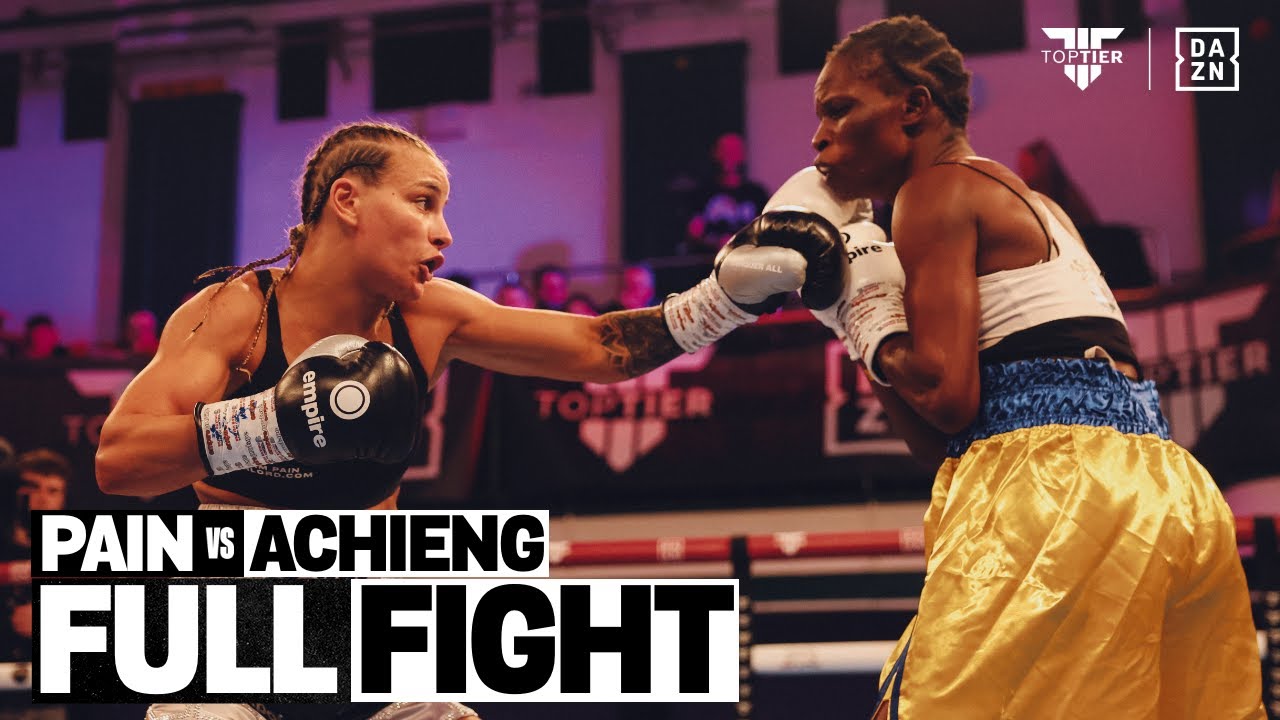Laura Pain v Nicholine Achieng | FULL FIGHT