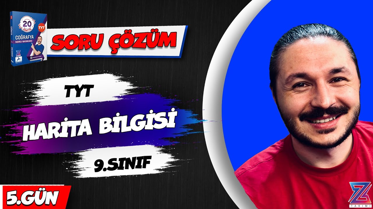 🌍HARİTA BİLGİSİ SORU ÇÖZÜMÜ 2025 🔴TYT COĞRAFYA SORU ÇÖZÜM KAMPI