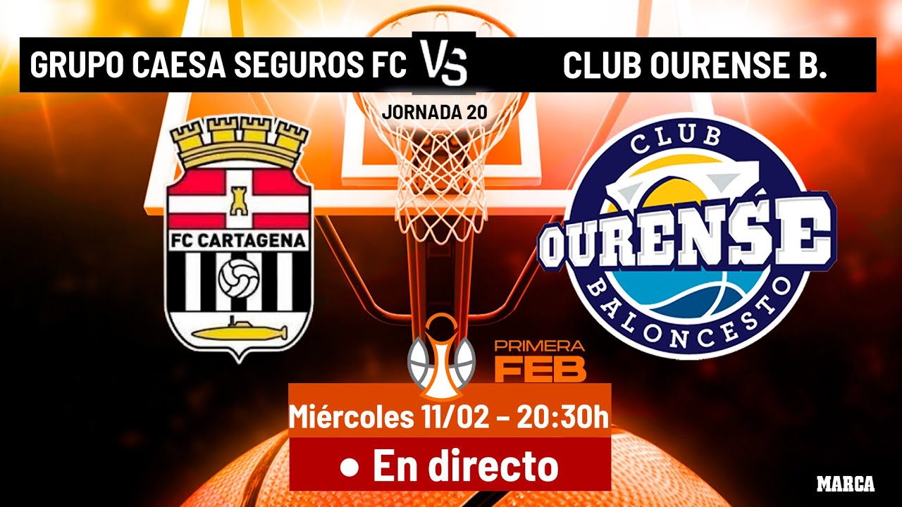 BASKET FEB: Grupo Caesa Seguros FC vs Cartagena CB I DIRECTO MARCA