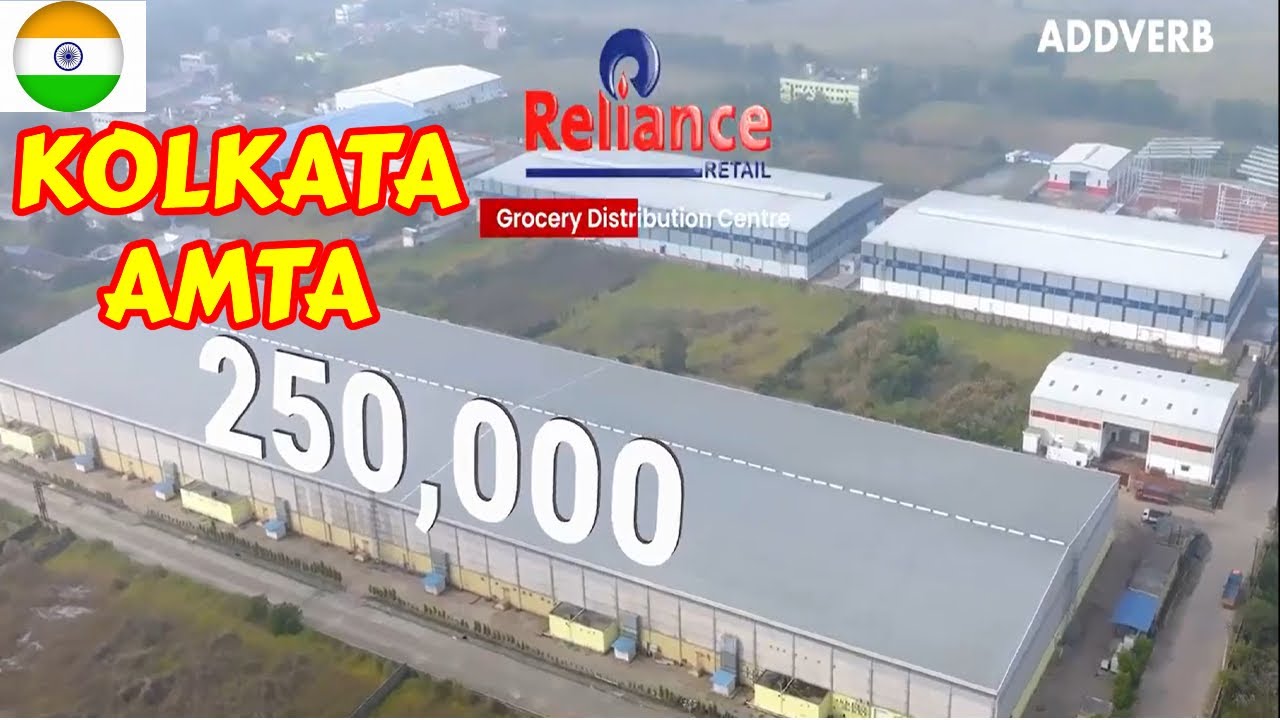 INDIA'S Largest Automated Grocery Distribution Center / Reliance Retail investment in West Bengal