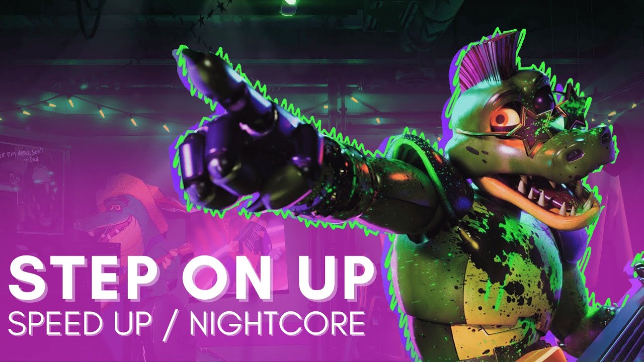 STEP ON UP [speed up/nightcore] (The Living Tombstone's new song)