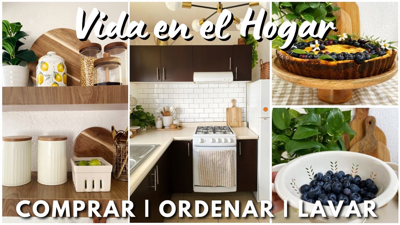 🌻🫐🧺 MUCHO POR HACER EN CASA: Ir al Supermercado , Ordenar la compra , lavar, regar el jardín y más…