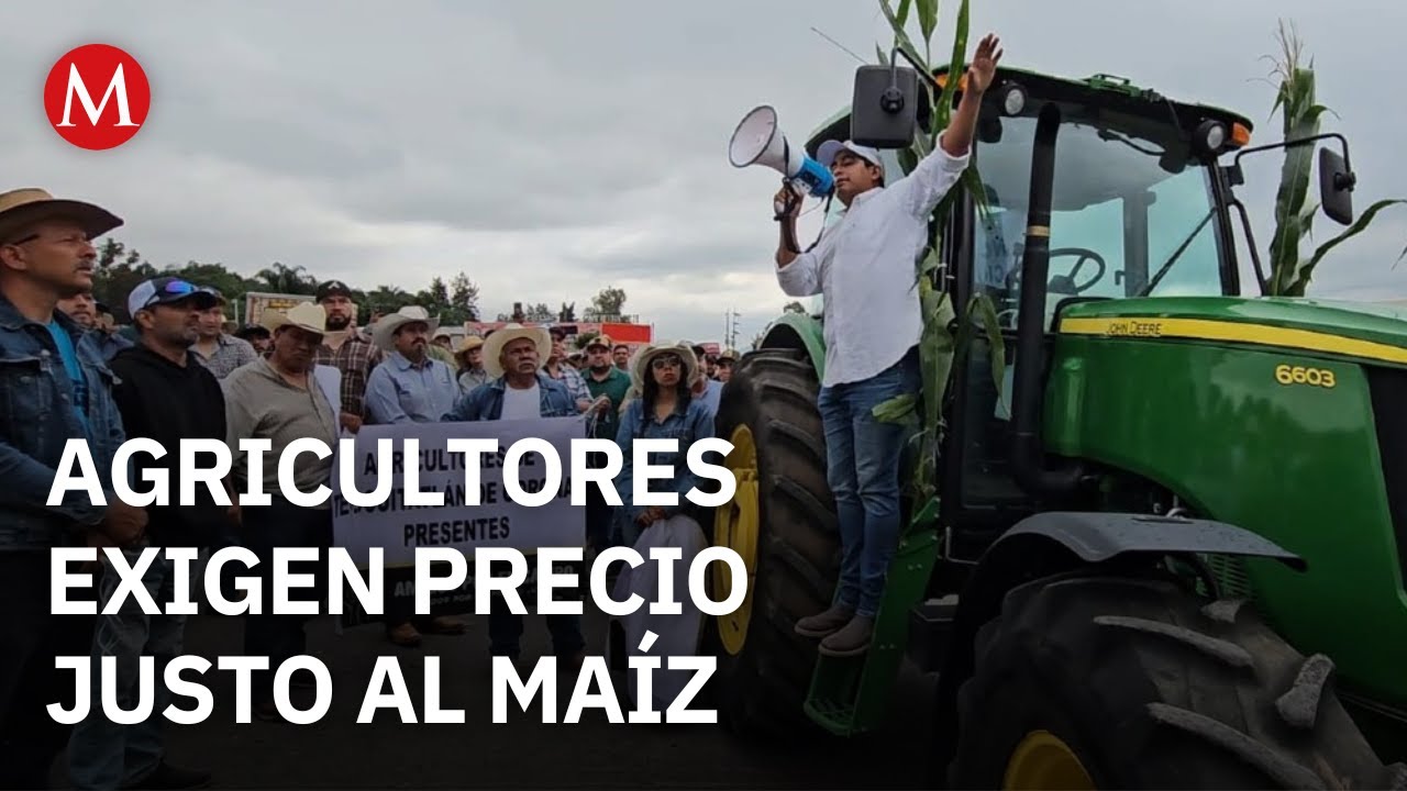 Agricultores bloquean carreteras en Jalisco y exigen atenci&oacute;n del gobierno en CDMX