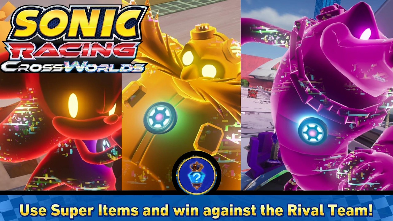 Super Item Races (Race Park) - Sonic Racing CrossWorlds (Nintendo Switch, No Commentary)