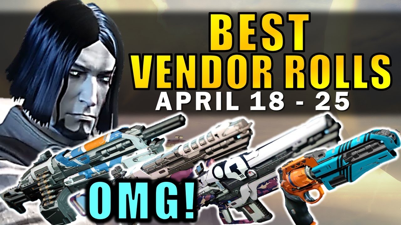 Destiny: OMG! SO MANY GOOD GUNS! | BEST VENDOR ROLLS! (April 18 - 25) Age of Triumph